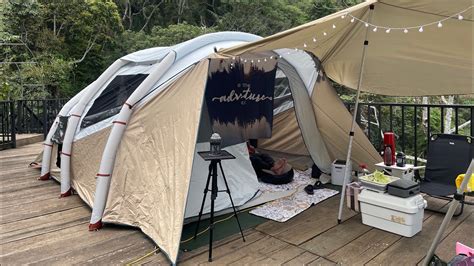 聽花山川|露營Camping｜南投國姓｜聽花山川露營區｜櫻花林和落羽松｜庭 